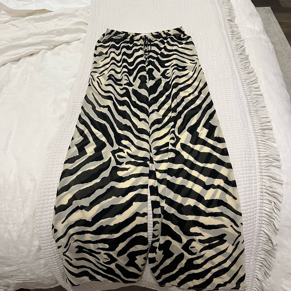 Rat and Boa Sheer Zebra Pants